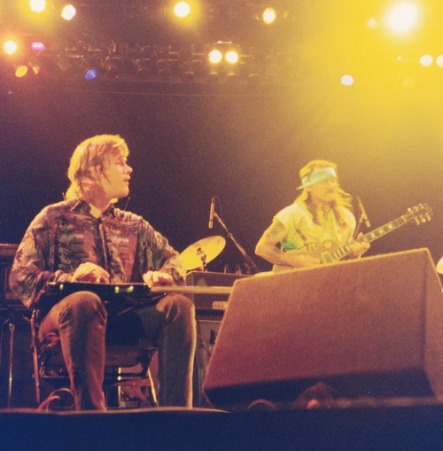 Jeff Healey w- Dickey Betts 1992 © Joe Rockman