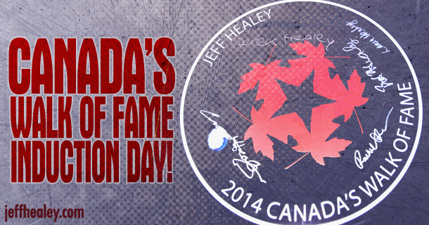 Canada’s Walk of Fame Induction Day!